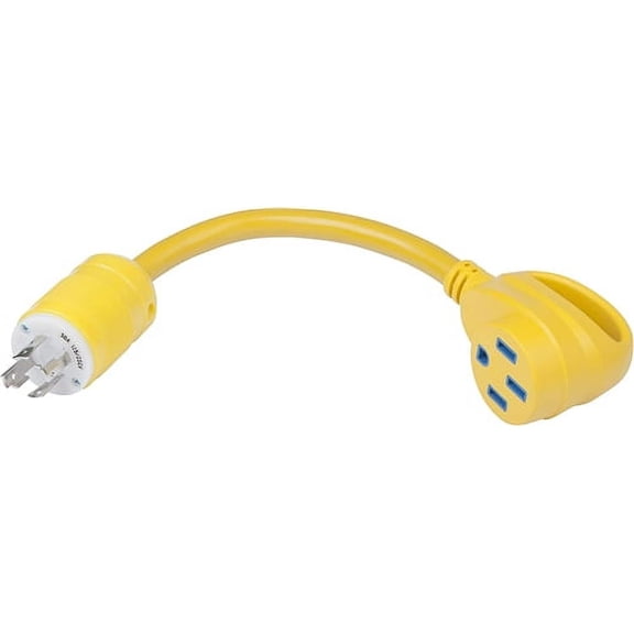 Marinco 174ARV 4-Prong RV Generator Adapter, 12"