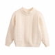 thumbnail image 1 of Suéter Para Niños Otoño Invierno Niños Jersey De Cuello Redondo Suéter Grueso De Felpa Blanco Odeerbi LM103-6389, 1 of 8
