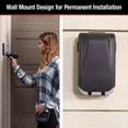 thumbnail image 3 of Caja de seguridad para montaje en pared Master Lock 5425D, capacidad para 6 llaves, color negro, 3 of 7