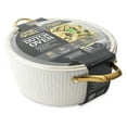 thumbnail image 2 of Thyme & Table 5.5 QT Non-Stick Signature Ribbed Dutch Oven - White & Gold, Dishwasher Safe, 2 of 6