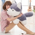 thumbnail image 5 of hirigin Creative Husky Doll Cute Plush Toy Bed Sleeping Pillow Birthday Gift for Kids  Adults, 5 of 9