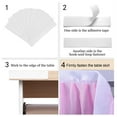 thumbnail image 3 of FRCOLOR Wedding Table Skirt 5 Layer Wave Pattern Lightweight Assorted Color for Decoration, 3 of 5