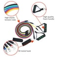 thumbnail image 4 of Maoww 11-Piece Resistance Band Kit Fitness Elastic Ropes Exercise Tube Bands, 4 of 6
