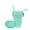 Green, variant on 20oz Collapsible Silicone Coffee Cup with Straw Lid, 600ml Foldable Lightweight Travel Water Mug, BPA-Free Reusable Drinking Cup for Camping Hiking Picnic Climbing