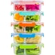 thumbnail image 1 of Contenedores para Preparar Comidas C CREST Juego de 5 de Vidrio con 3 Compartimentos de 1000 ml, 1 of 6