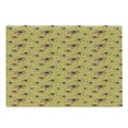 thumbnail image 1 of Vintage Cutting Board, Love Flowers on Dots in Faded Colors, Decorative Tempered Glass Cutting and Serving Board, in 3 Sizes, by Ambesonne, 1 of 2