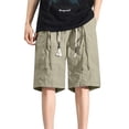 thumbnail image 2 of Akafmk Mens Carpenter Shorts Solid Color Work Pants L, 2 of 4