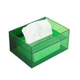 thumbnail image 1 of Soporte de cubierta de tejido caja de pañuelos de papel de almacenamiento organizador de caja de soporte de papel, 1 of 7