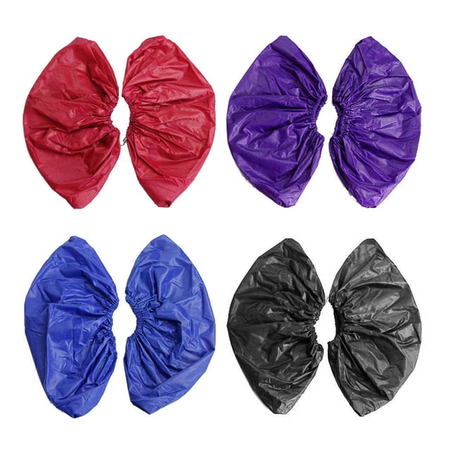 maskred 2 Paires de Couvre-Chaussures Réutilisables Imperméables pour Espadrilles, Housse de Protection Bleue 1ensemble
