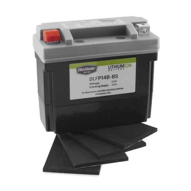 BikeMaster LithiumIon Battery DLFP14BBS for Yamaha XV1700 Road Star