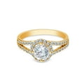 thumbnail image 2 of Ioka - 14K Solid Yellow Gold 1.25 Ct. Round Cut CZ Wedding Engagement Ring - Size 5.5, 2 of 4