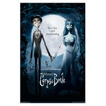 Tim Burton's The Corpse Bride - One Sheet Wall Poster, 14.725" x 22.375", Framed