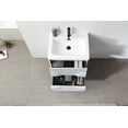 thumbnail image 5 of Colmar 24" Light Gray Wall Mount Bathroom Vanity, 5 of 14