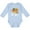 AE-Light Blue, variant on 1st Birthday Noah Ark Boys or Girls Long Sleeve Baby Bodysuit