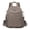 Khaki, variant on Womens Quilted Convertible Backpack Purse Casual Antitheft Shoulder Rucksack Lightweight Fashion Travel Daypack for Daily Work Outdoor Khaki
