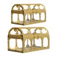thumbnail image 1 of 2pcs Treasure Chest Shape Present Box Chic Gift Case Present Case Candy Box, 1 of 8