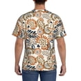 thumbnail image 2 of Rocae Floral Paisley for Men's Moisture-Wicking Crew Tee - T-Shirt for Sports, Outdoor Activities, and Casual WearMedium, 2 of 9