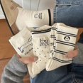 thumbnail image 2 of Ladies Summer Spring Cotton Socks Cartoon Dog Sweet Style Ruffle Socks Japanese Fashion Calcetines Animalitos For Girls Gift A, 2 of 6