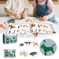 thumbnail image 1 of BotaniNest And Animal Slot Machine Assembly Realistic DIY 3D Educational Animal Puzzle Models Sensory Children's Three Difficulty, 1 of 6