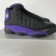 thumbnail image 1 of Ni - ke Ni - ke Air Jordan 13 Retro Court Purple Black Sneakers Mens Size 10.5, 1 of 5