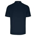 thumbnail image 3 of Men's Cutter & Buck Navy New York Yankees Big & Tall Forge Eco Stretch Recycled Polo, 3 of 3