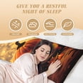 thumbnail image 5 of Halloween Body Pillow Cover, Halloween Full Moon Pumpkin Bat Halloween Decorations Body Pillow Cases with Zipper Soft Smooth Skin Friendly Long Pillow Case 20x60 inches, 1Pc, 5 of 7