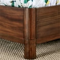 thumbnail image 3 of Furniture of America Zedina Wood Queen Panel Bed in Antique Brown, 3 of 6