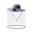 thumbnail image 1 of BotaniNest Solar Fan Cap Wide Edge Fan Sun Cap Control Cap For And Solar USB Charging Cap With Net, 1 of 4