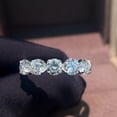 thumbnail image 3 of PULABO With handcrafted details Proposal Party For Women For Her Comfortable Fit Sparkling AAA Zircon Cubic Zirconia Ring Perfect Present With Gift Packaging, 3 of 8