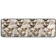 thumbnail image 5 of SKYSONIC 2'X6' Vintage Butterfly Theme Runner Rug with Rubber Backing, Spring Retro Theme Non Slip Entryway Rug Runner Washable Soft Area Rug Carpet for Hallway Bedroom Kitchen Decor, 5 of 6