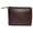 Burgundy, variant on Men's Zipper RFID Blocking Premium Leather Zip-Around ID Bifold Wallet by Swiss Marshall