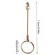 thumbnail image 4 of Soporte de anillo Clip de anillo manos libres de latón Ajustable portátil Decoración de joyería de mano, Dorado, S kenally HA003781-02, 4 of 6
