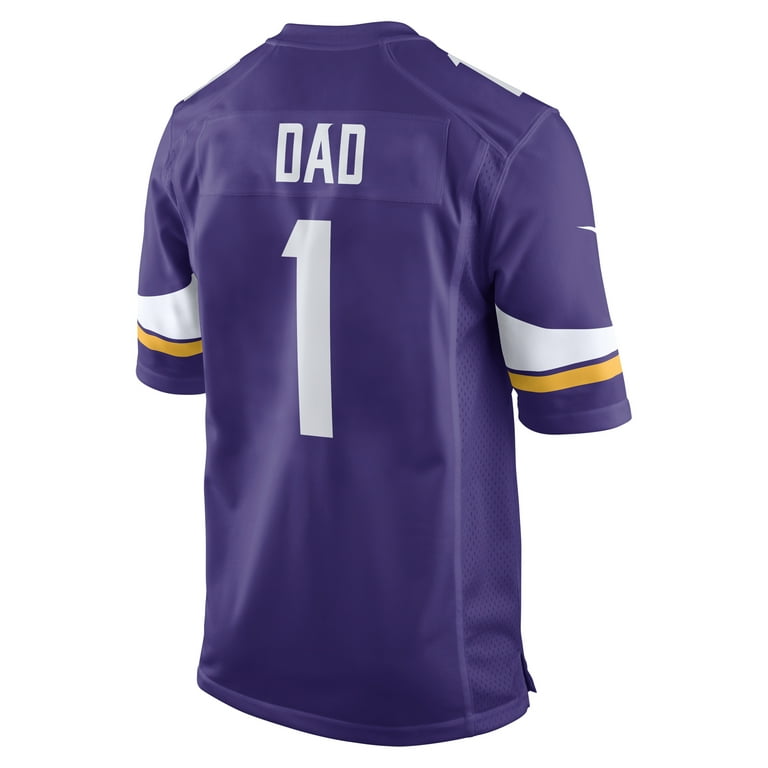 Purple Diggs Vikings Jersey Men's Nike Number Dad Purple Minnesota