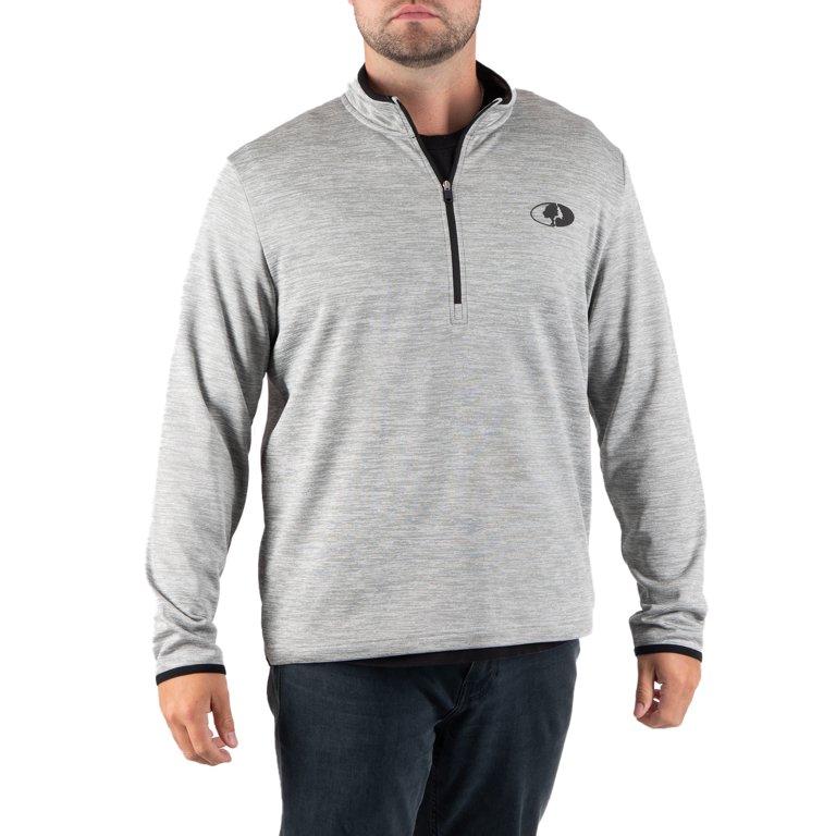 Mossy Oak Men's Fleece Quarter-Zip Pullover Sweatshirt photo 5