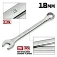 thumbnail image 2 of Powerbuilt 18 MM Fully Polished Metric Combination Wrench - 644122, 2 of 6