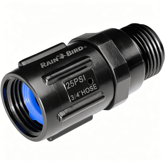HIBIBUD Drip Irrigation 25 Psi Pressure Regulator,3/4" Female Hose Thread X 3/4" Male Hose Thread