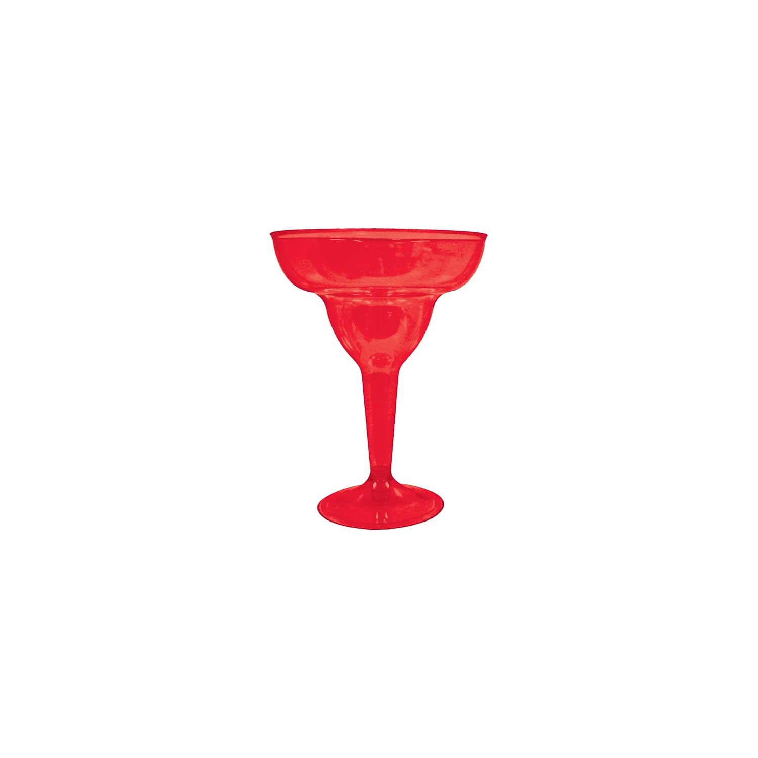 Red plastic martini glasses deals