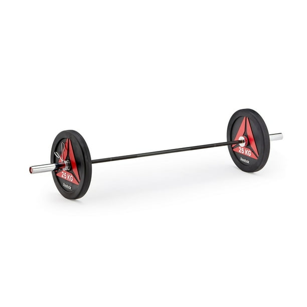 Reebok 15 Kg Weightlifting Workout Steel Fitness Power Training