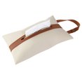 thumbnail image 1 of Hanging Tissue Holder PU Napkin Holder Multi-Use Car Backseat Tissue Purse Buckle & Zipper Closure, 1 of 7