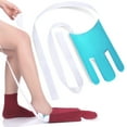 thumbnail image 1 of Sock Aid - Dispositivo de ayuda para calcetines para personas mayores, discapacitadas y embarazadas - Herramienta auxiliar para calcetines - Dispositivo auxiliar para calcetines sin doblar, 1 of 5