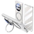 thumbnail image 1 of Case For Huawei Honor Magic V6, Magnetic Cover With Screen Protector Supports Wireless Charging Ring Kickstand Shell, 1 of 7
