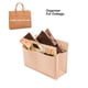 thumbnail image 5 of Organizador de bolsos de fieltro para llevar en movimiento PM MM GM con asa dorada, inserto interior para bolso de mano, bolsa de maquillaje para cosméticos, forro para bolso de mano Onthego, 5 of 5