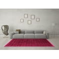 thumbnail image 3 of Ahgly Company Indoor Rectangle Abstract Pink Modern Area Rugs, 2' x 5', 3 of 4