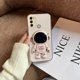 thumbnail image 1 of Funda de lujo con soporte de astronauta Motog60 para Motorola Moto G60 G50 G30 G20 G10 G22 G52 G9 Play E7 Plus, funda de silicona con soporte Dengxun unisex, 1 of 2