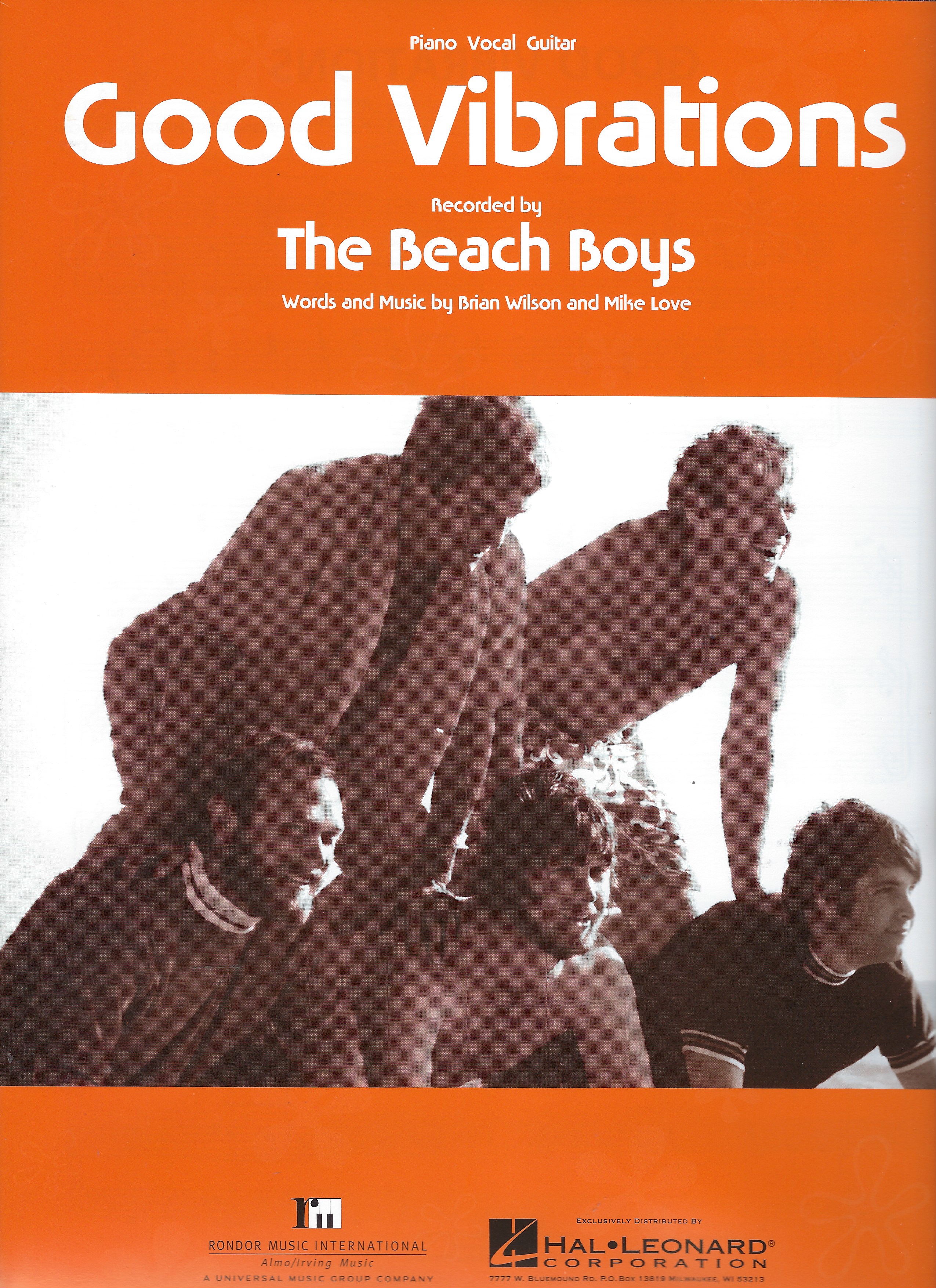 Beach Boys Good Vibrations Sheet Music