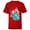 Red, variant on Disney Princess Ariel, Rapunzel, and Aurora Gifts - Short Sleeve T-Shirt for Kids - Customized-White