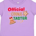 thumbnail image 4 of Inktastic Christmas Official Cookie Taster with Bell and Star Cookie Boys or Girls Toddler T-Shirt, 4 of 5