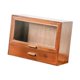 thumbnail image 4 of Pequeña organización de gabinetes Caja de exhibición de escritorio Gabinete de almacenamiento de madera para perfume para perfume, 4 of 7