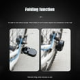 thumbnail image 6 of fankhu Electric Mountain Bicycle Folding Footrest Bike Foot Pegs Rear Pedals Black, 6 of 9