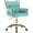 Blue, variant on Westice Velvet Desk Chair, Home Office Gold Comfy Chair with Hand Woven Back, Height Adjustable Swivel Chair with Comfy Upholster for Makeup Vanity Living Room Bedroom, Light Pink
